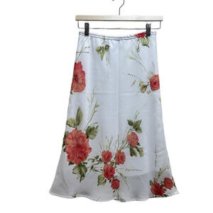 M Collection Floral 90's VTG Skirt M Lined Pull On Feminine Cottagecore Fairy